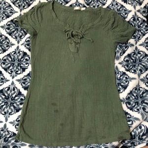 Green shirt size S